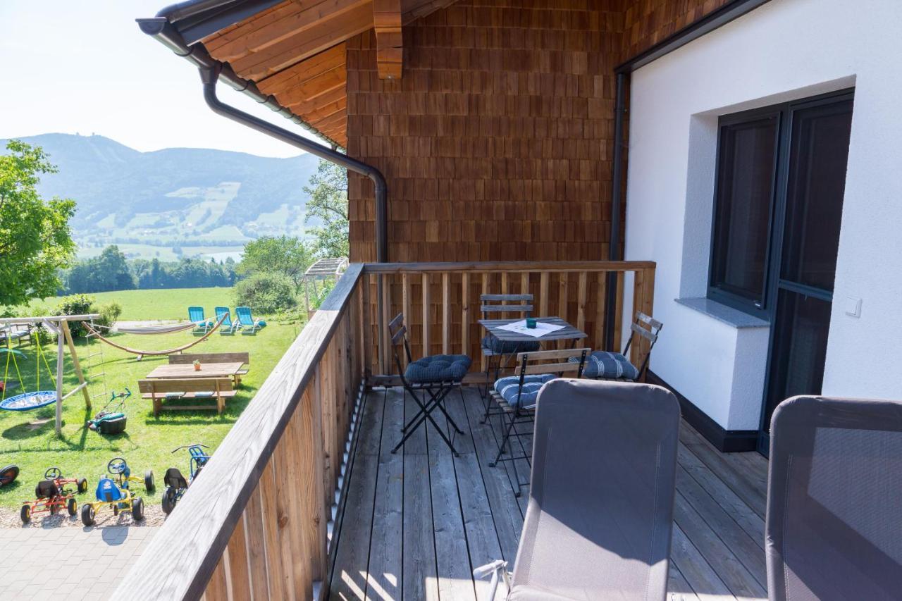 Familienferienhof Stabauer Zell am Moos Exterior foto