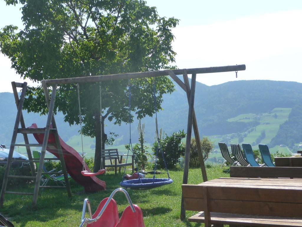 Familienferienhof Stabauer Zell am Moos Exterior foto